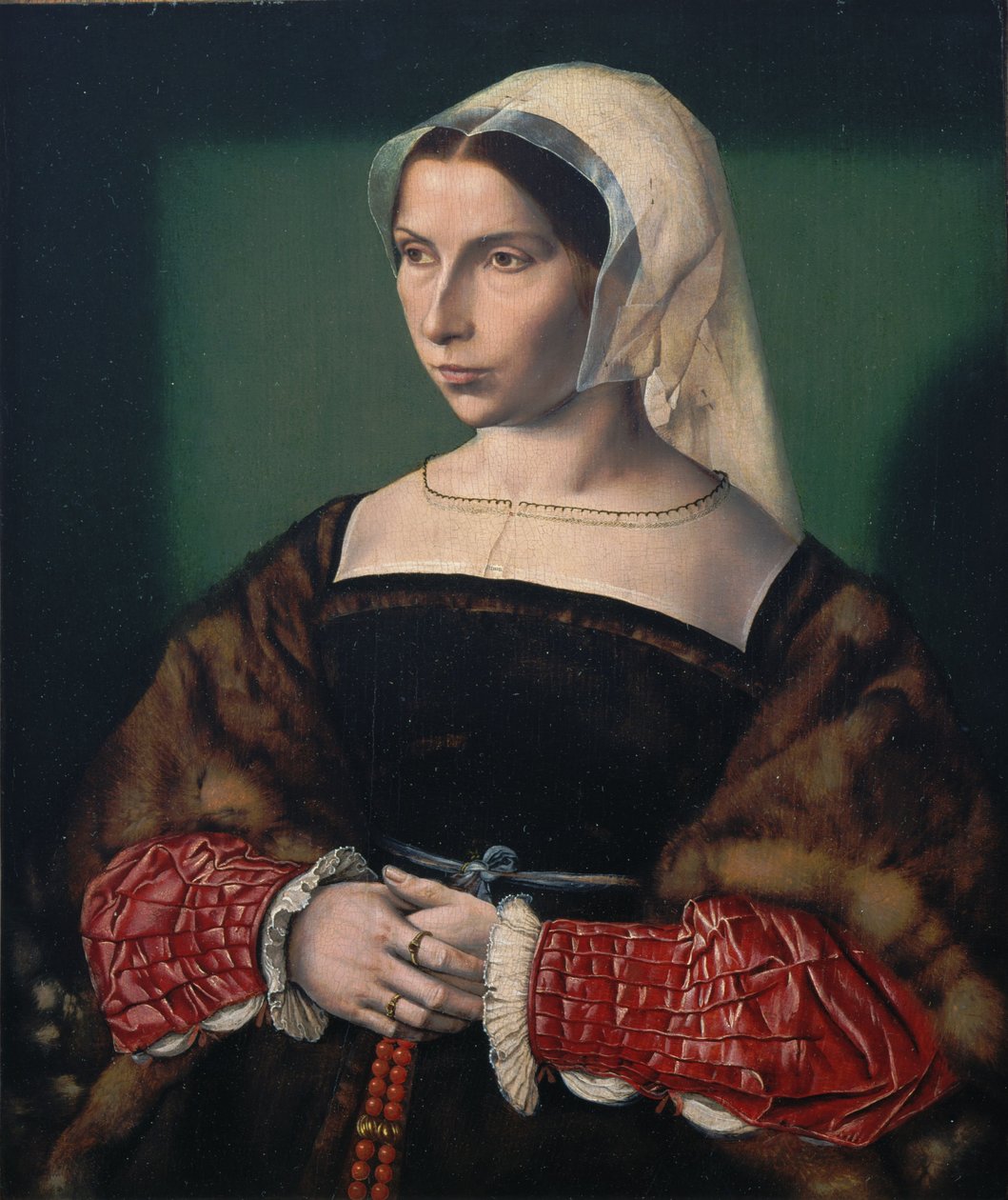 安妮斯塔福德的肖像 作者 安布罗休斯·本森（Ambrosius Benson）