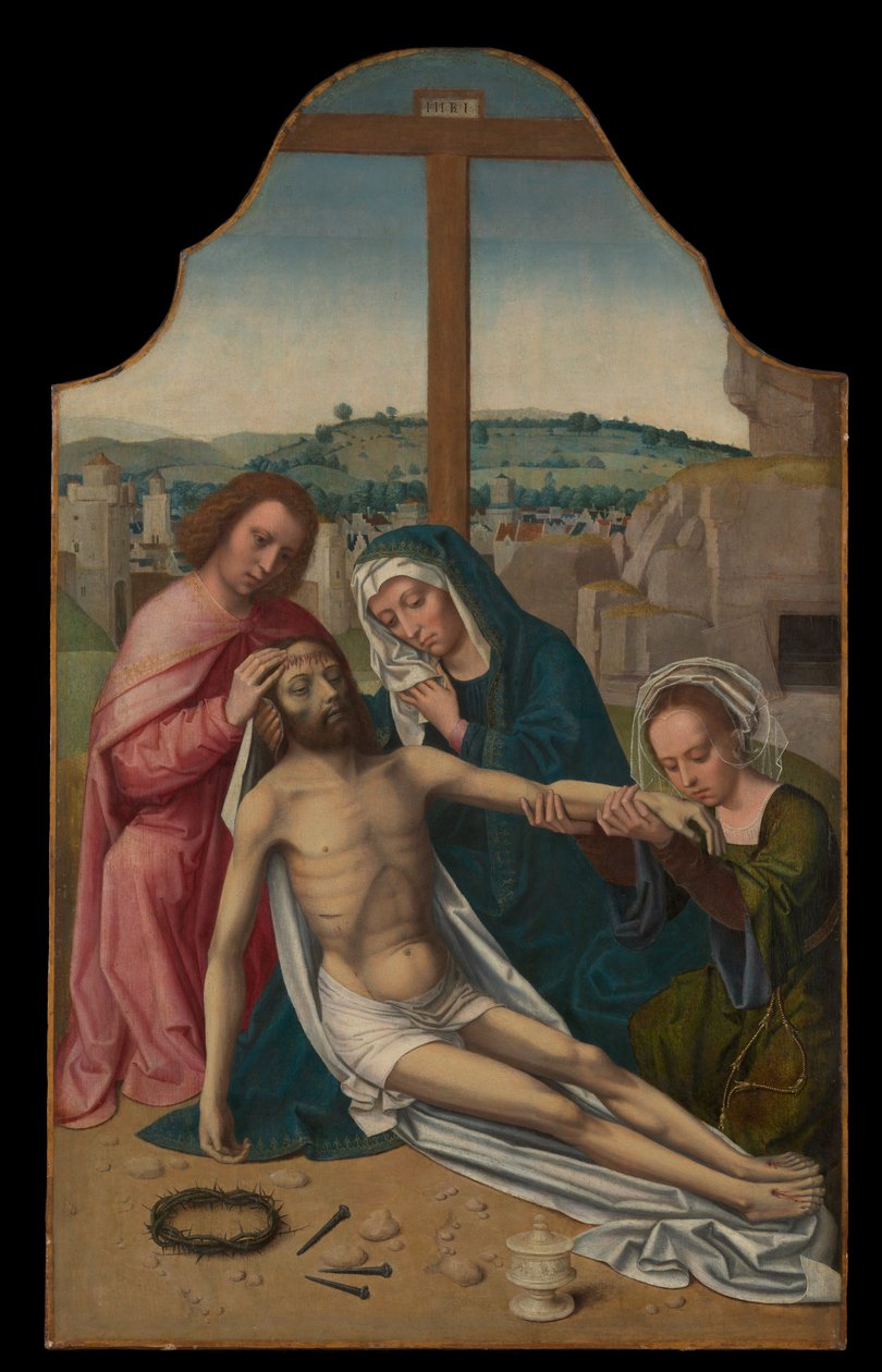 哀歌》，约1520-25。 作者 安布罗休斯·本森（Ambrosius Benson）