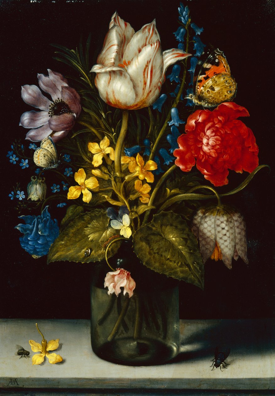 花束（铜上油彩） 作者 安布罗修斯长老 Bosschaert