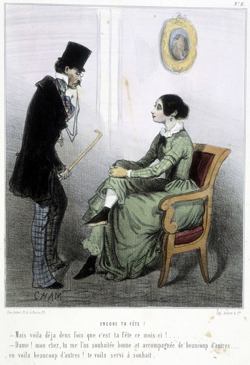 - 在 Cham 的“”Madeleines”中，v.1870-1880 作者 Amedee de Noe (占婆)