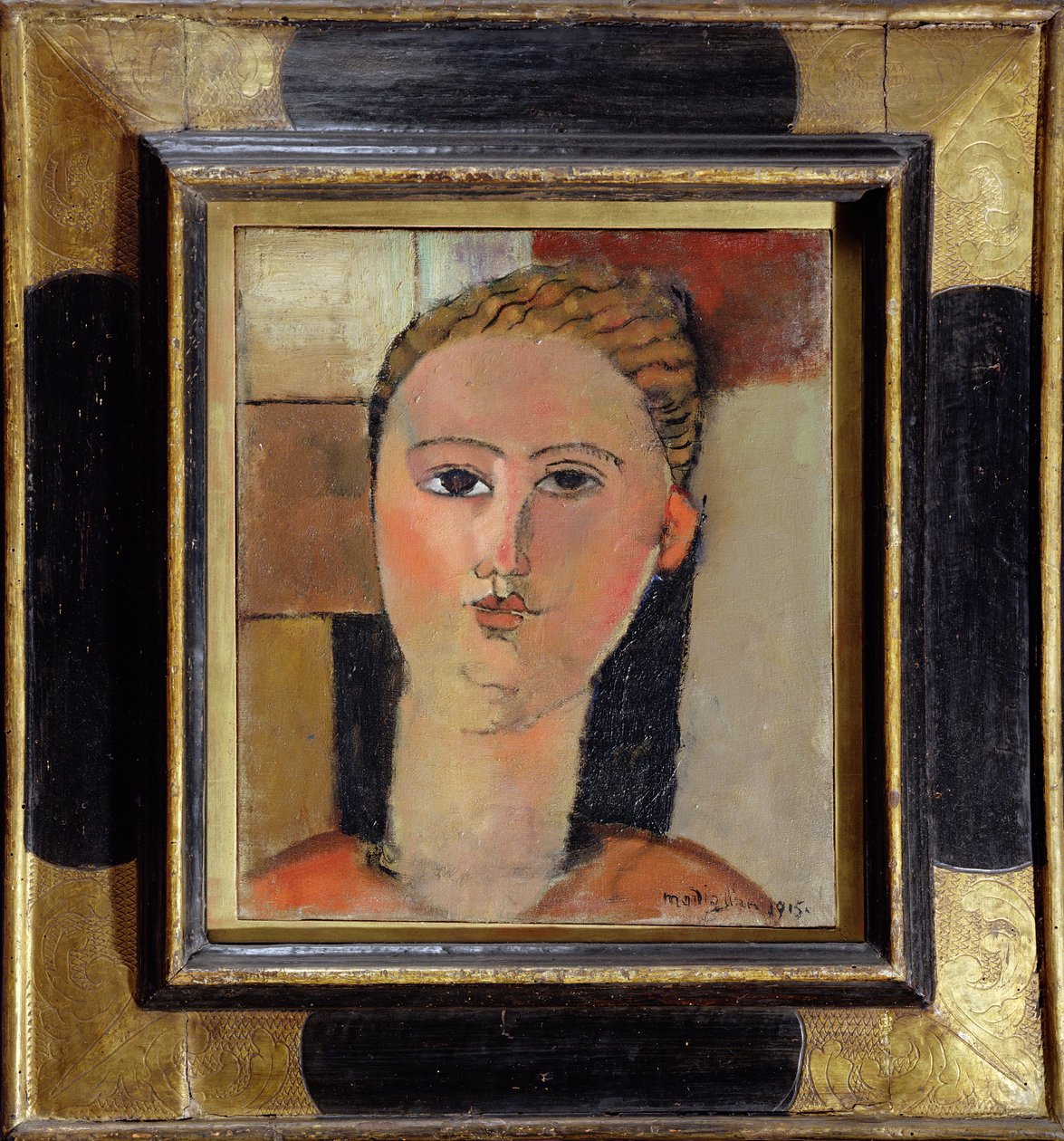 有红色头发的女孩，1915年 作者 阿梅代奥·莫迪利亚尼