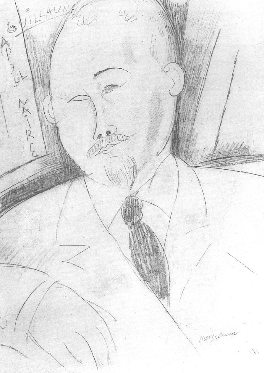 Guillaume Apollinaire 作者 阿梅代奥·莫迪利亚尼