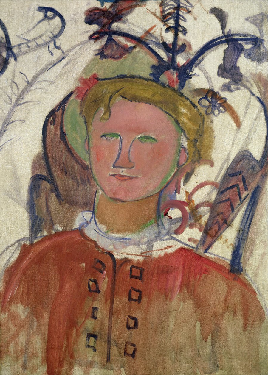 Marie Vassilieff（1884-1957） 作者 阿梅代奥·莫迪利亚尼