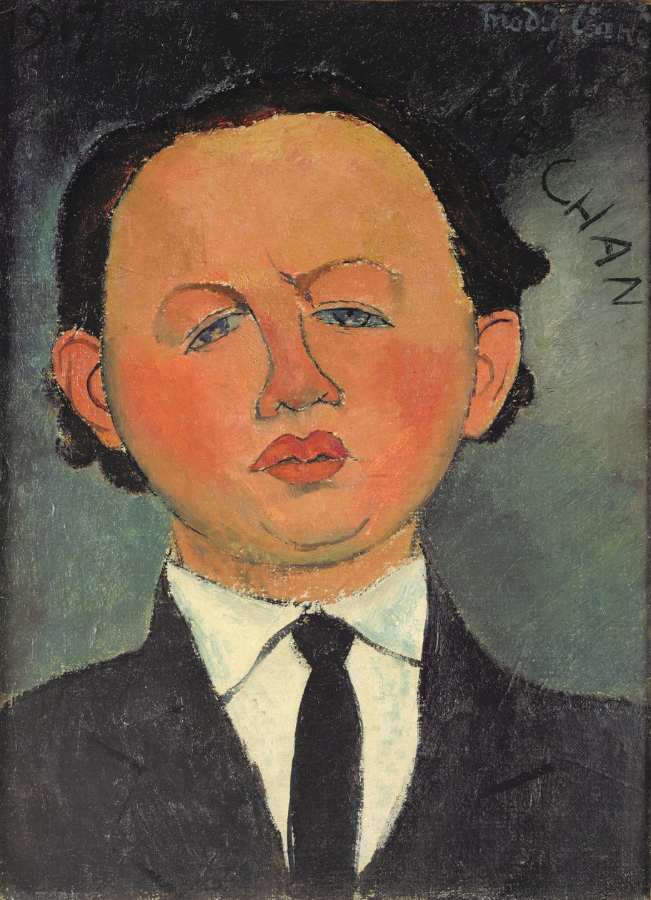 Oscar Miestchaninoff（1886-1956）1917 作者 阿梅代奥·莫迪利亚尼