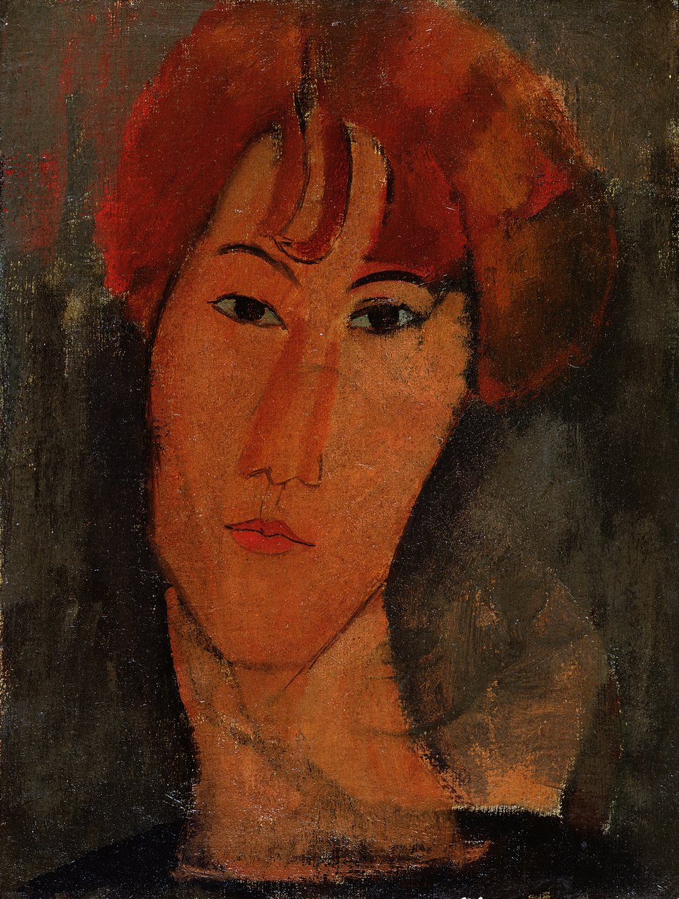 Pardy的肖像，c.1915 作者 阿梅代奥·莫迪利亚尼