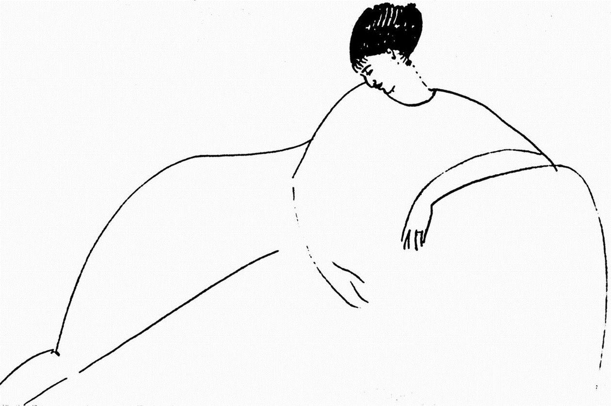 安娜·阿赫玛托娃（Anna Akhmatova），1911年 作者 阿梅代奥·莫迪利亚尼