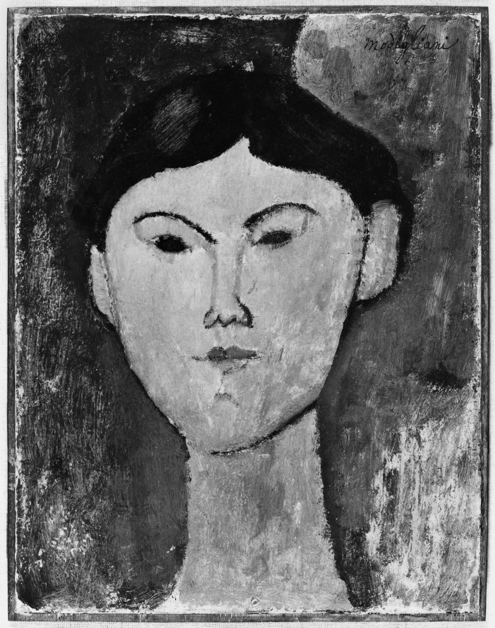 Beatrice Hastings（1879-1943）c.1914-15 作者 阿梅代奥·莫迪利亚尼