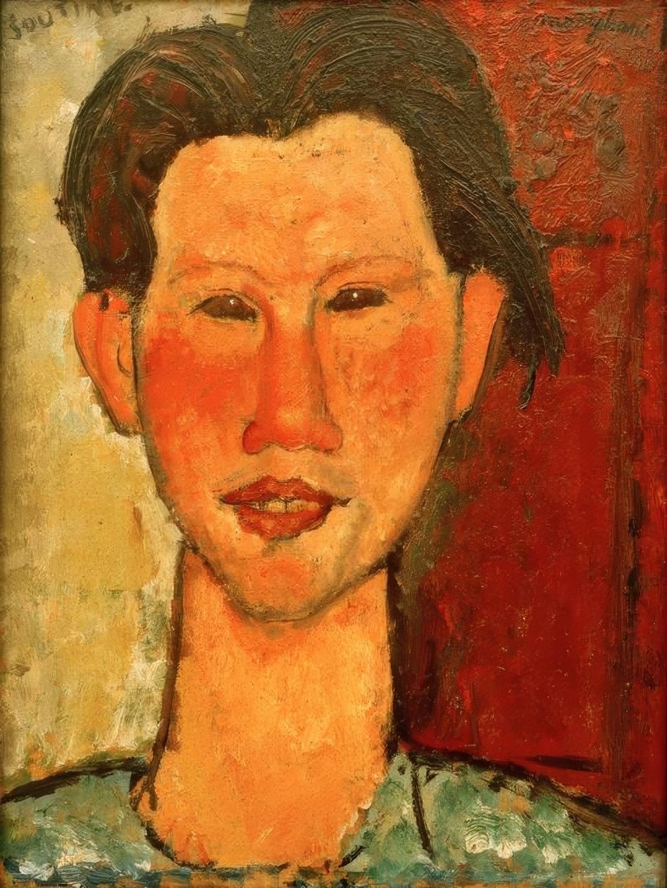 Chaim Soutine肖像 作者 阿梅代奥·莫迪利亚尼