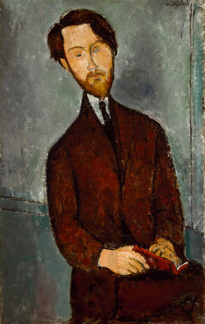 Leopold Zborowski，c.1916 作者 阿梅代奥·莫迪利亚尼