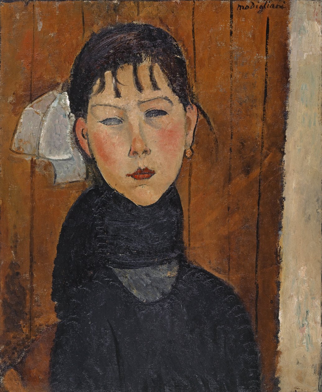 玛丽（玛丽，人民的女儿），1918年 作者 阿梅代奥·莫迪利亚尼