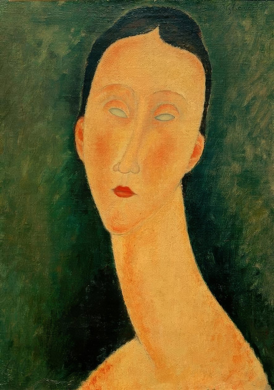 女人的画像（Lunia） 作者 阿梅代奥·莫迪利亚尼
