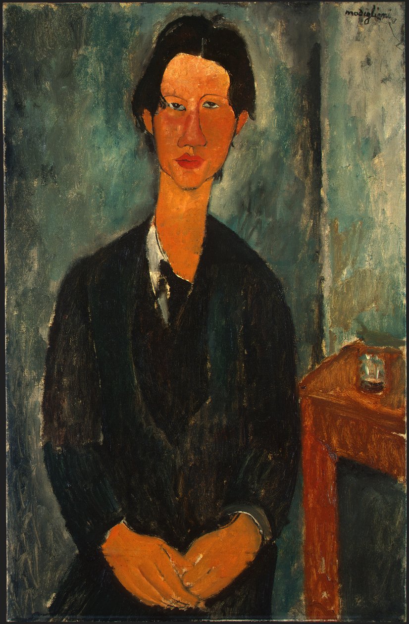 ChaïSoutine肖像1893-1943 作者 阿梅代奥·莫迪利亚尼