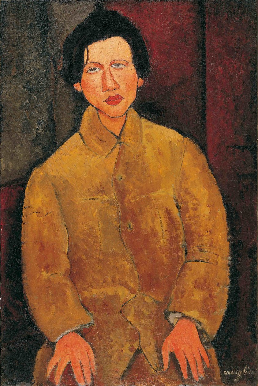 ChaïSoutine肖像1893-1943 作者 阿梅代奥·莫迪利亚尼