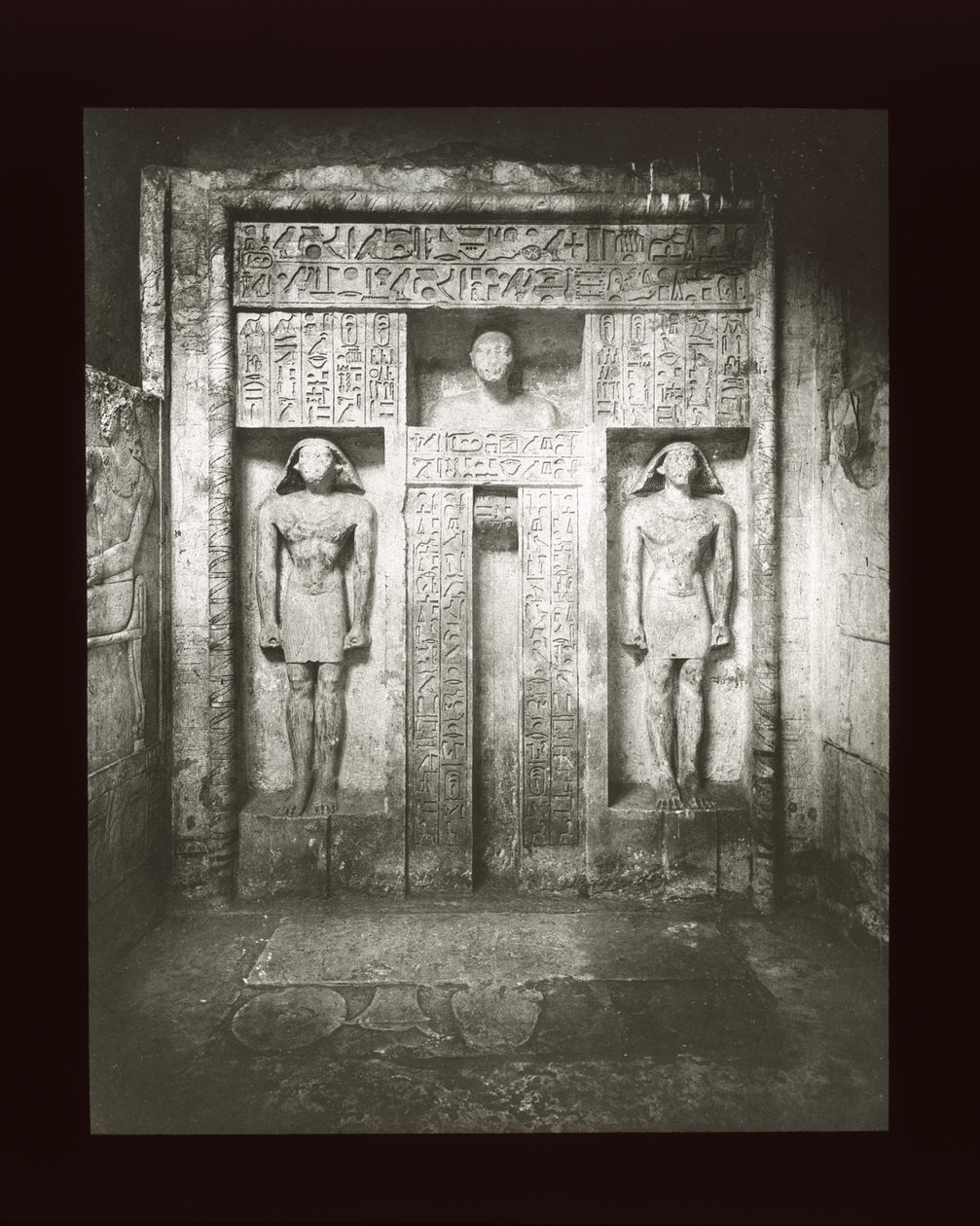 Nefer-Seshem-Ptah墓，萨卡拉，第六王朝（灯笼幻灯片） 作者 美国摄影师