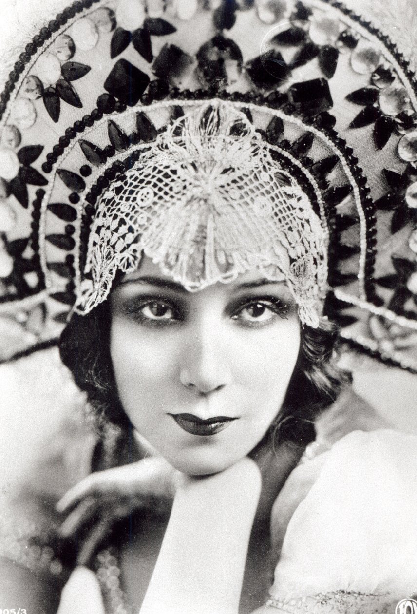 Dolores del Rio，c.1925 作者 美国摄影师