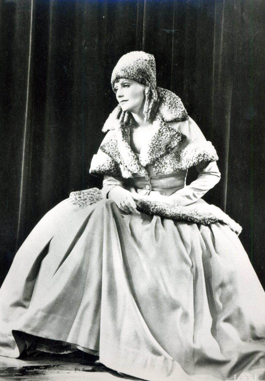 Greta Garbo扮演Anna Karenina 作者 美国摄影师