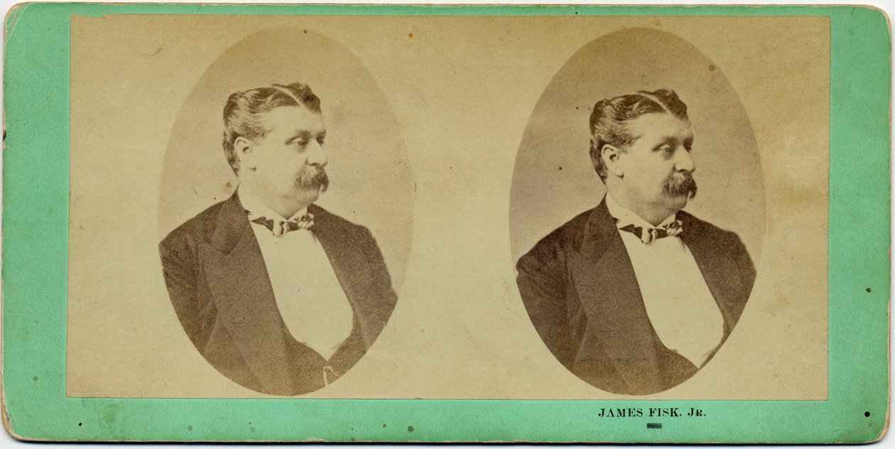 James Fisk（1834-72），美国金融家（立体照片） 作者 美国摄影师
