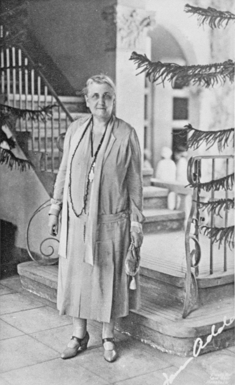 Jane Addams，c.1925 作者 美国摄影师