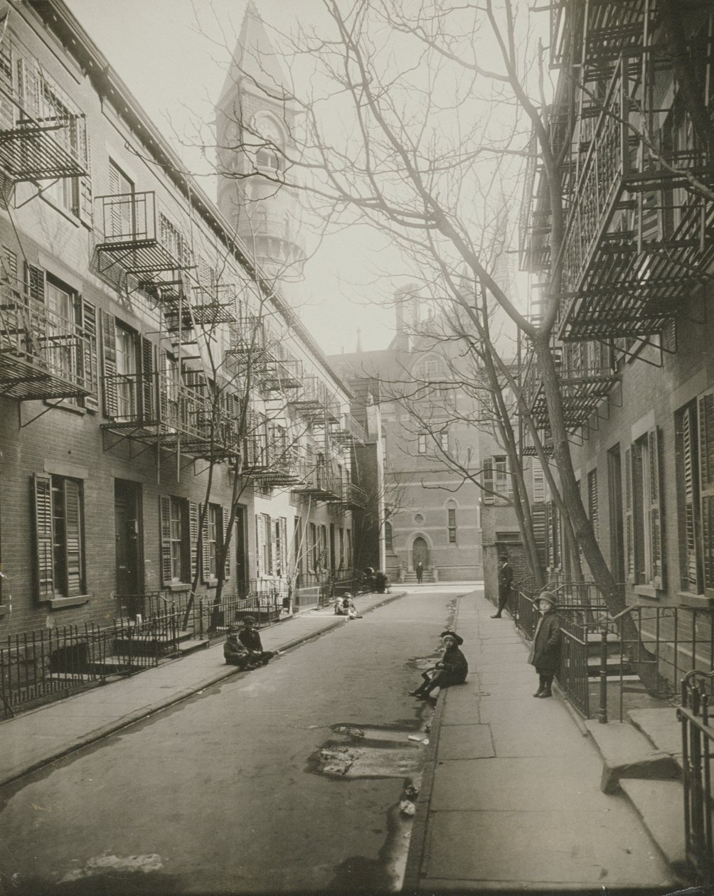 Patchen Place，格林威治村，纽约，1916-20 作者 美国摄影师