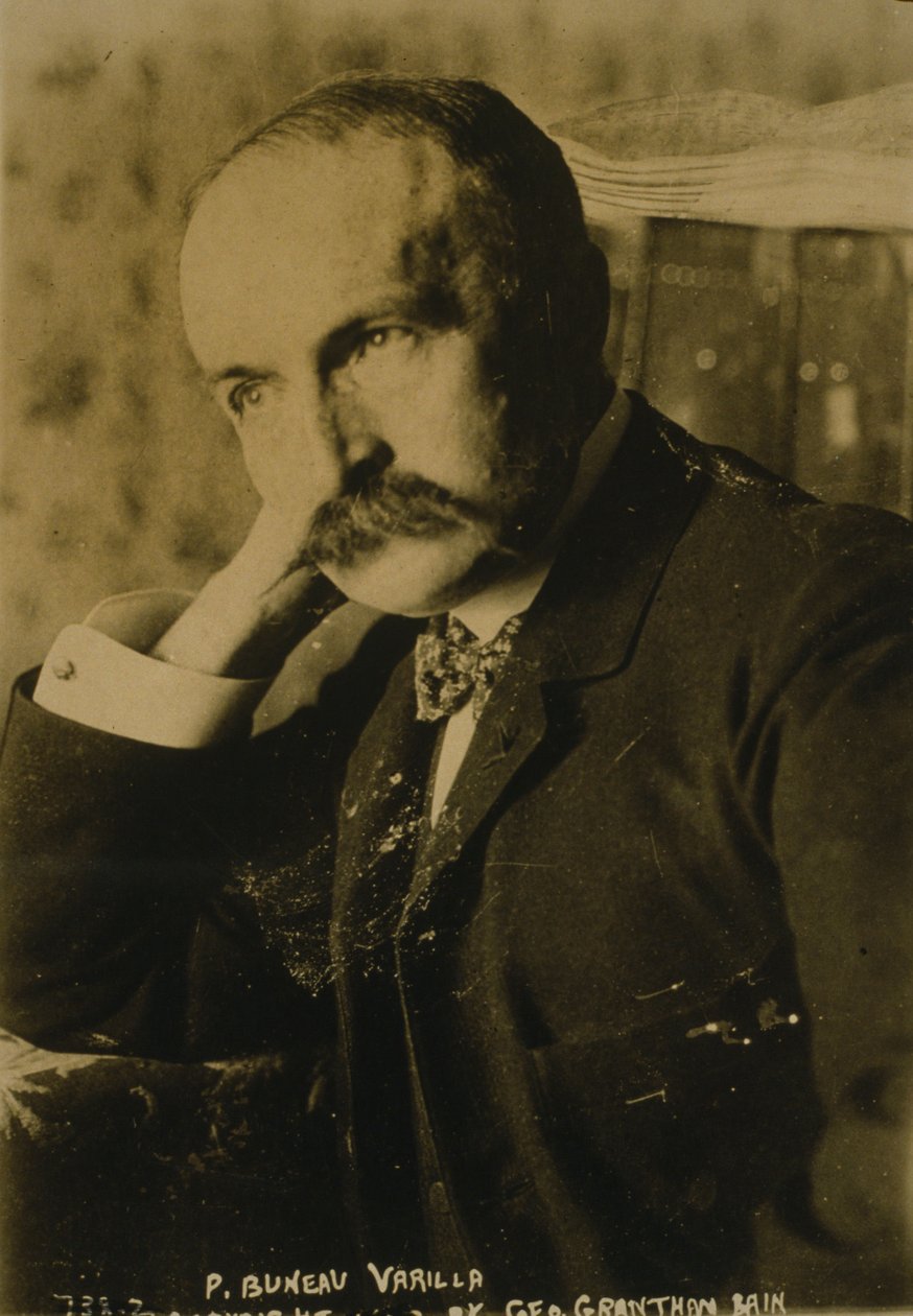 Philippe Bunau-Varilla计划在巴拿马横跨海峡，1924年 作者 美国摄影师