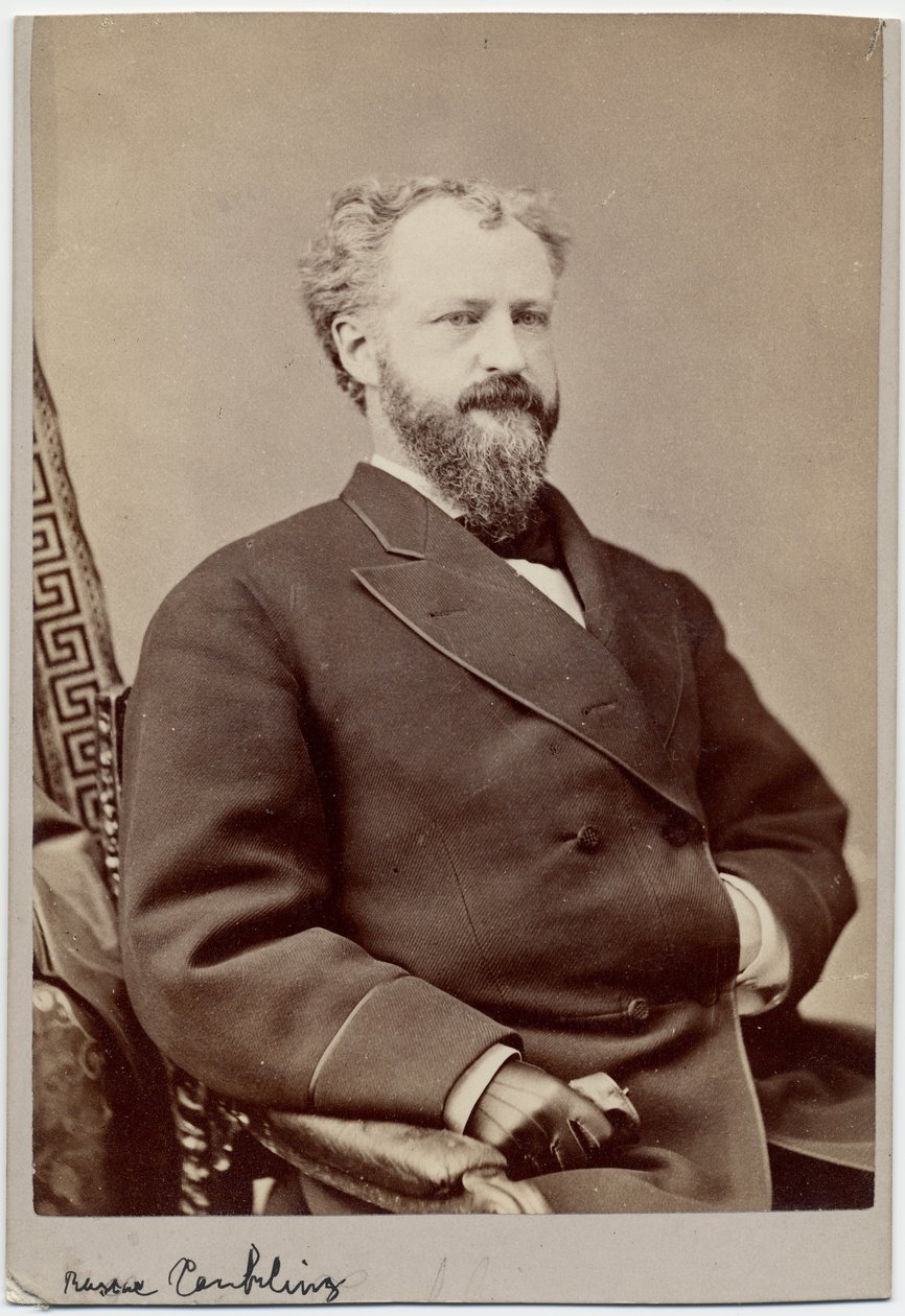 Roscoe Conkling（1829-88），美国参议员（蛋白照片） 作者 美国摄影师