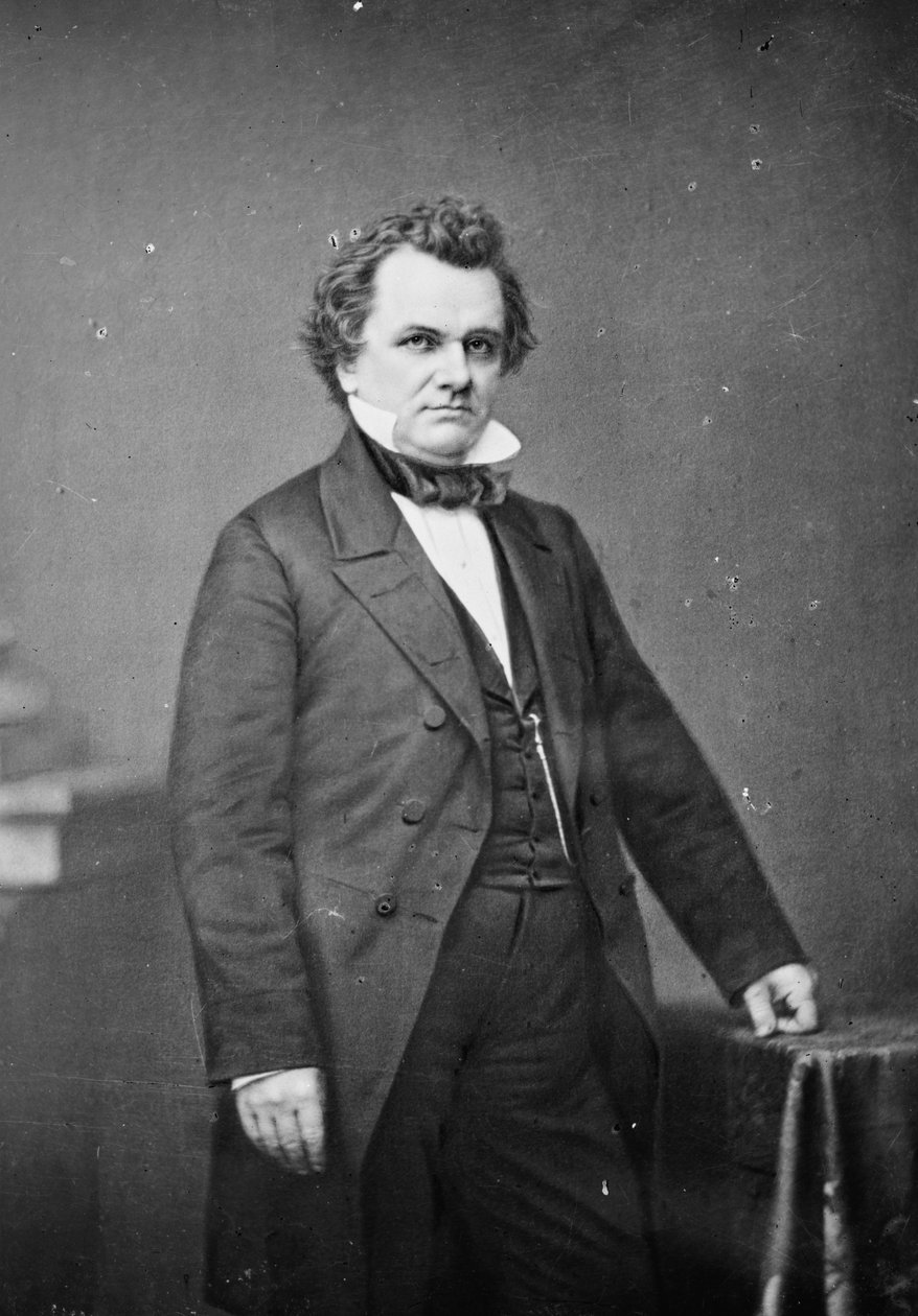 Stephen A. Douglas，1855-61 作者 美国摄影师