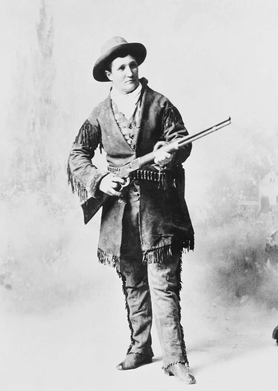 玛莎金丝雀（Calamity Jane）c.1895 作者 美国学校