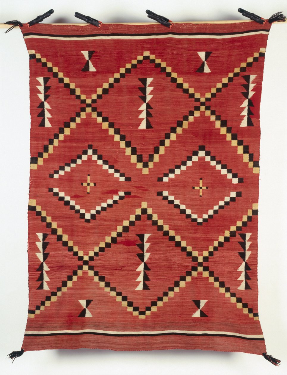 男士过渡穿毯子，1890（羊毛） 作者 美国学校