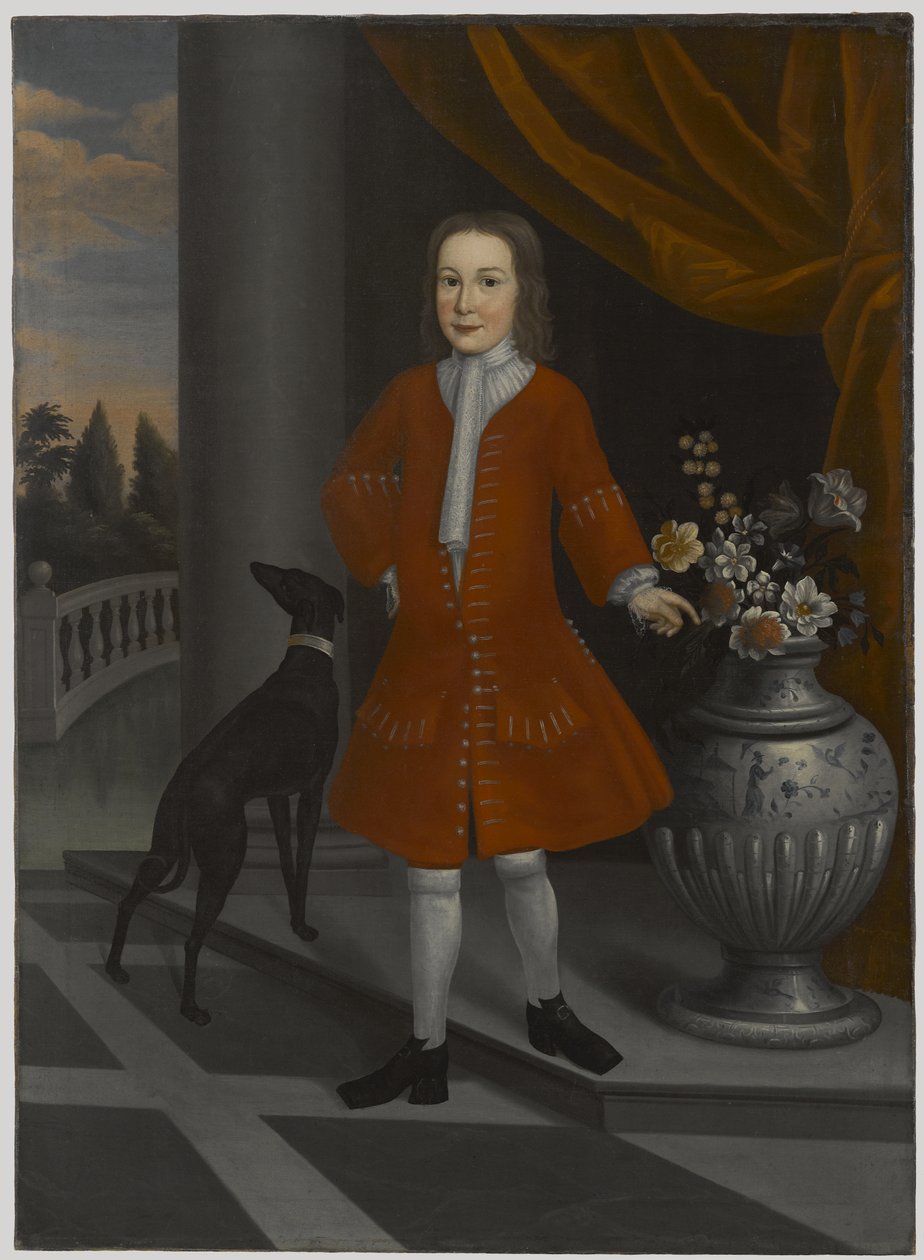 Pierre Van Cortlandt的肖像，1731年 作者 美国学校