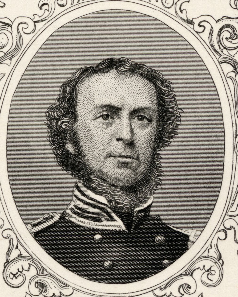 Samuel Francis Du Pont的肖像（1803-1865） 作者 美国学校