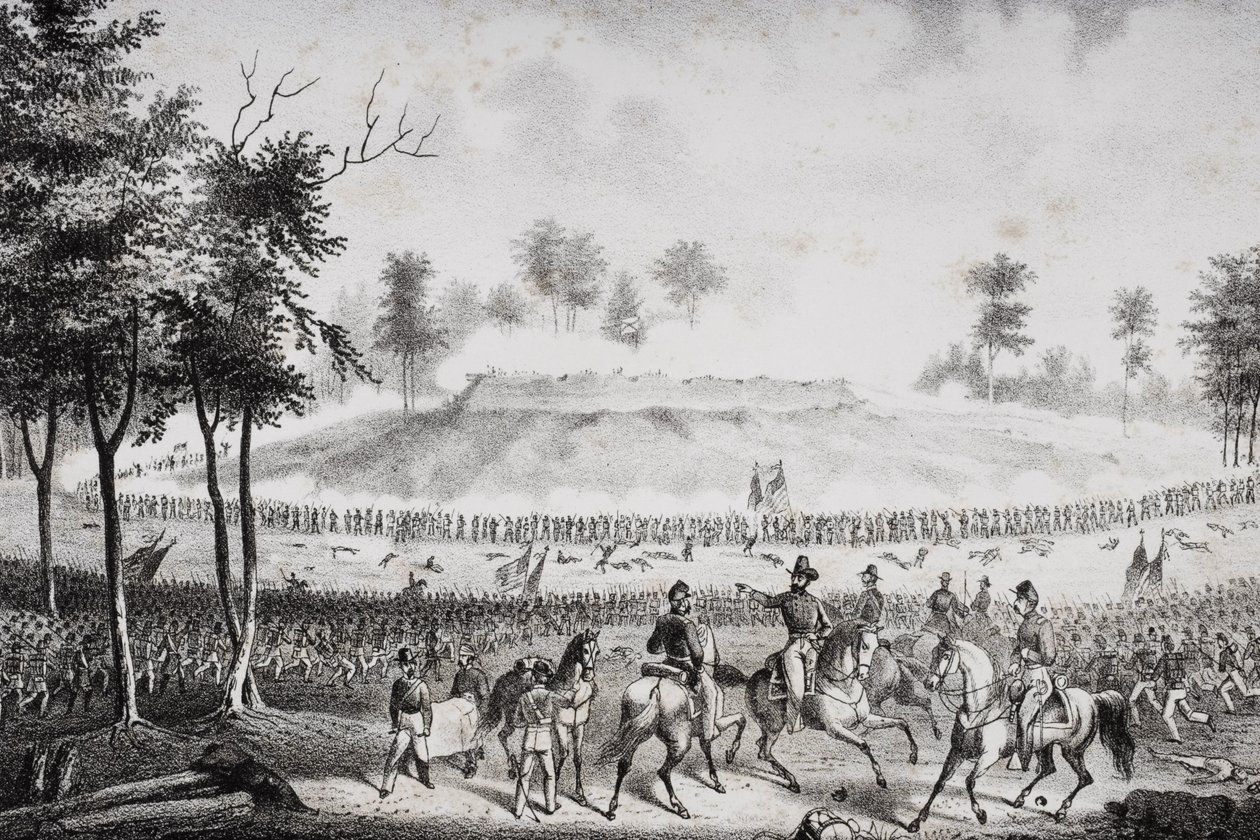 1864年弗吉尼亚州查普斯农场之战 作者 美国学校