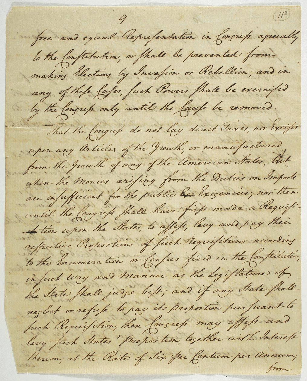 人权法案，1789年在联邦大厅签署的副本（纸上墨水） 作者 美国学校