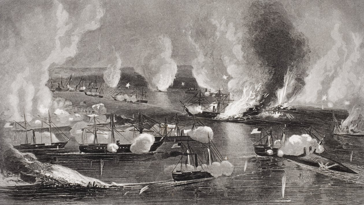 在美国内战期间，路易斯安那州1862年捕获了Forts Jackson和St. Philip 作者 美国学校