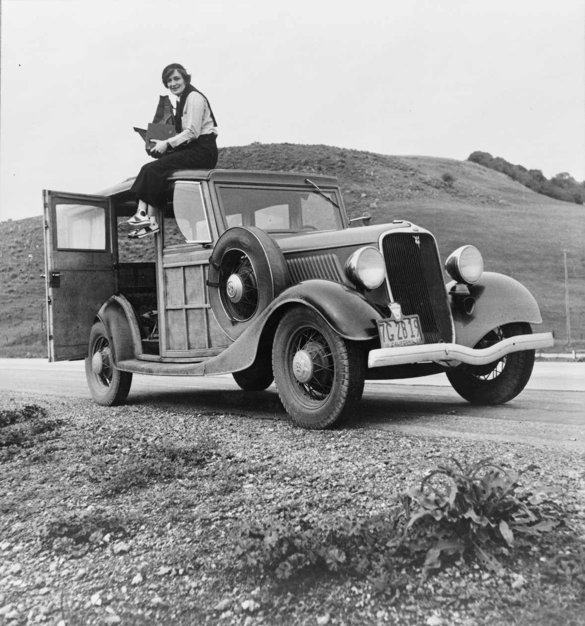 Dorothea Lange，移民安置管理局摄影师，1936年 作者 美国摄影师