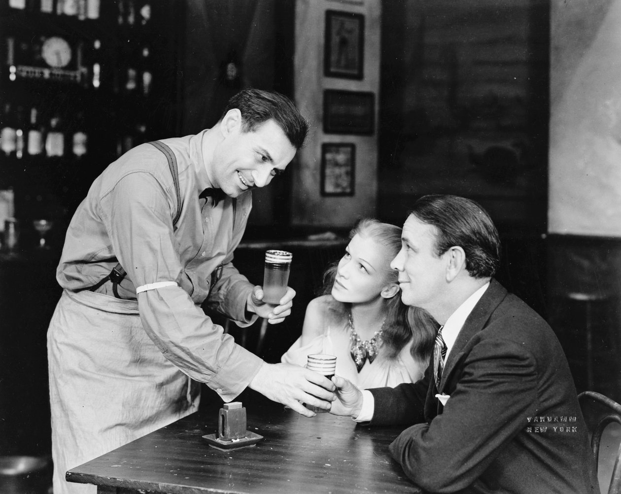 Gene Kelly，Julie Haydon和Eddie Dowling在1939年至1940年美国戏剧公会舞台制作时间的场景中 作者 美国摄影师