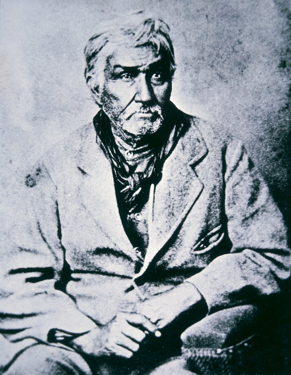 Jesse Chisholm（黑白照片 作者 美国摄影师
