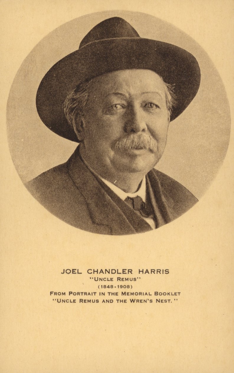 乔尔-钱德勒-哈里斯（1848-1908），美国记者、作家和民俗学家（黑白照片） 作者 美国摄影师