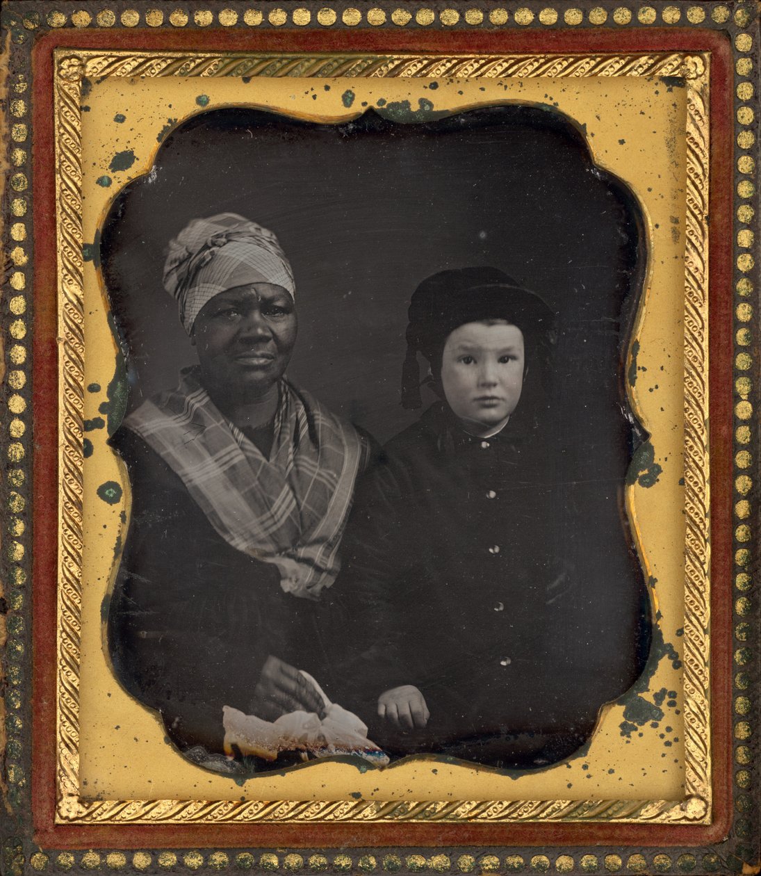 米莉-克雷格（Millie Craig）和弗雷德里克-H-希利（Frederick H. Healey），约 1851 年（照片）。1851 年（照片） 作者 美国摄影师