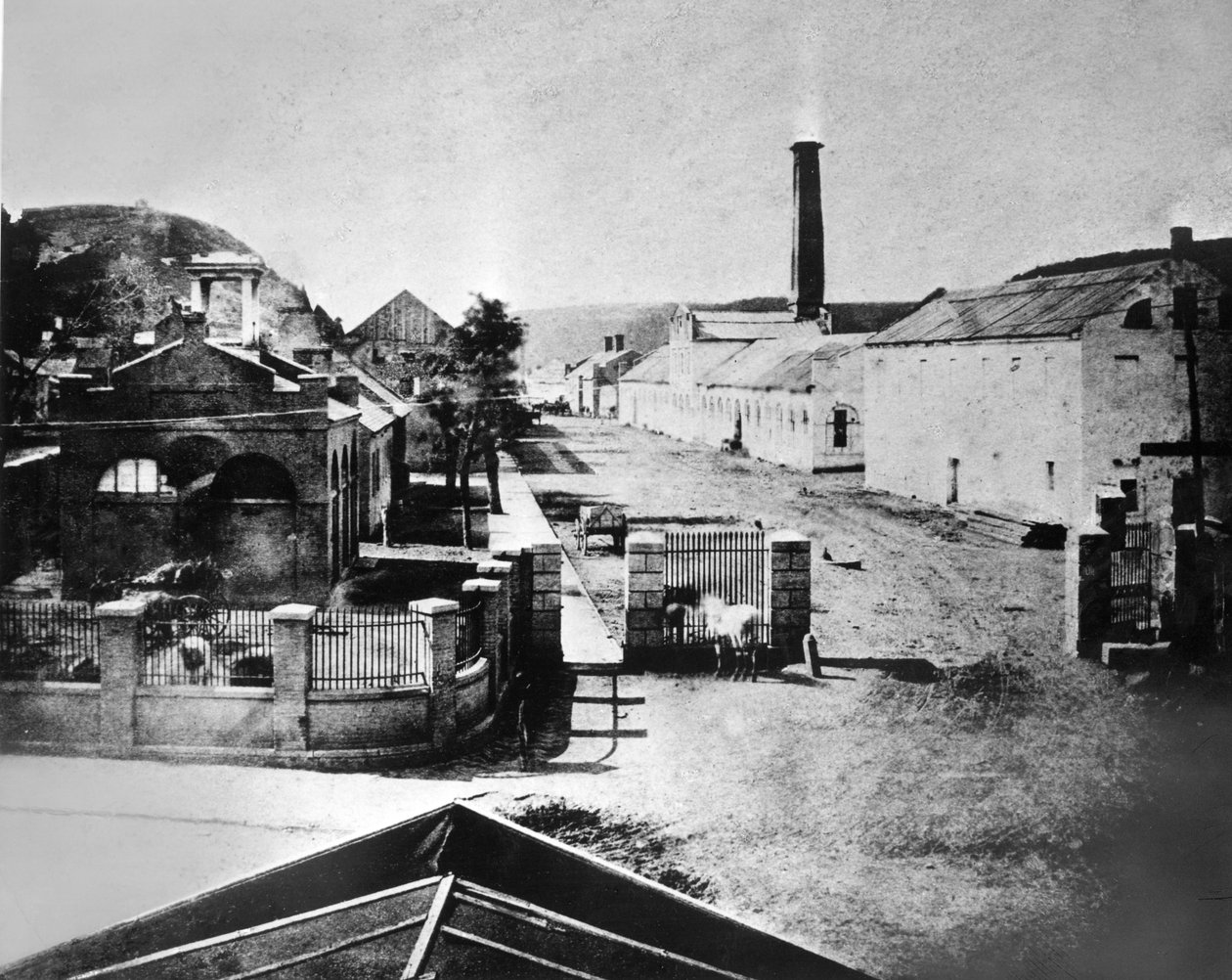 1865年，哈珀斯费里的美国军械库的步枪工厂 作者 美国摄影师