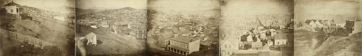 旧金山，约1850年 作者 美国摄影师