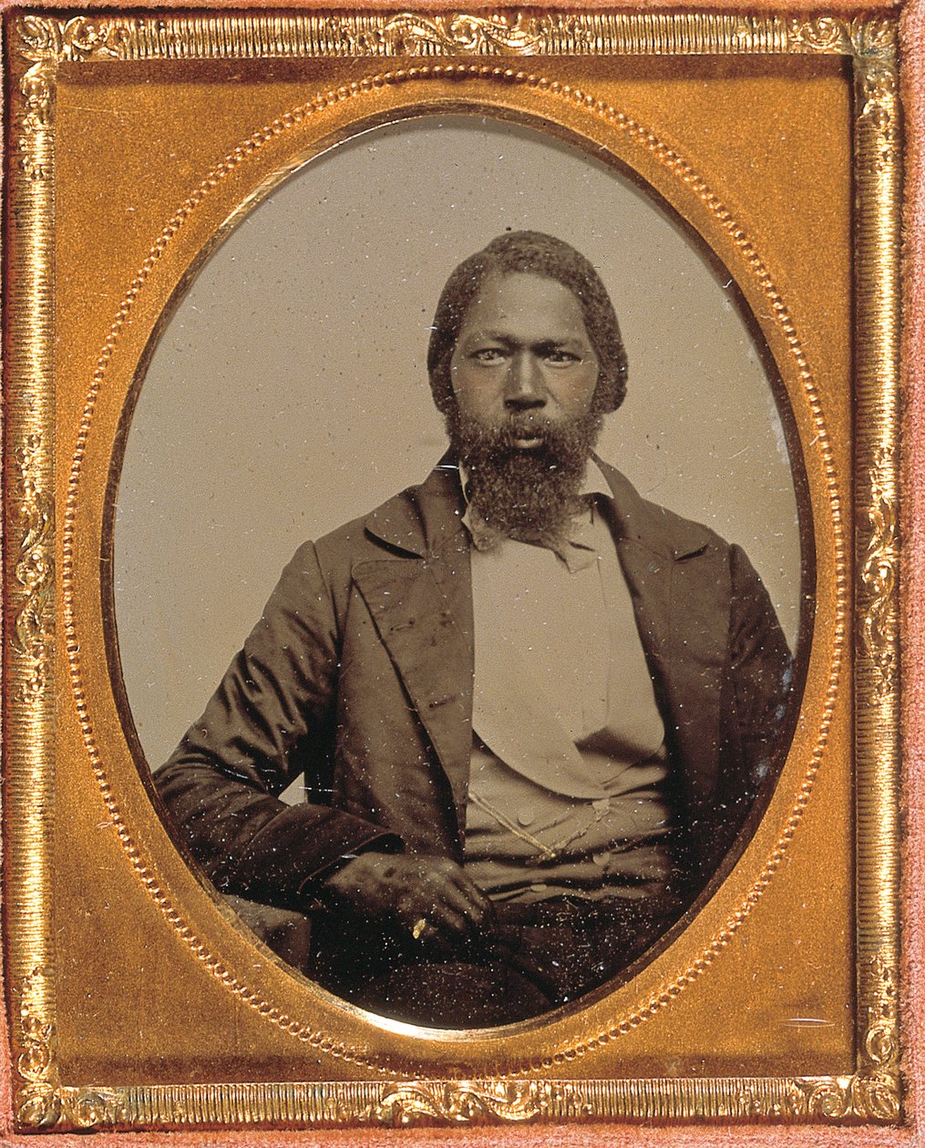 斯托尼·曼（Stoic Man），c.1855年（手工上色的第九版拼写字体） 作者 美国摄影师