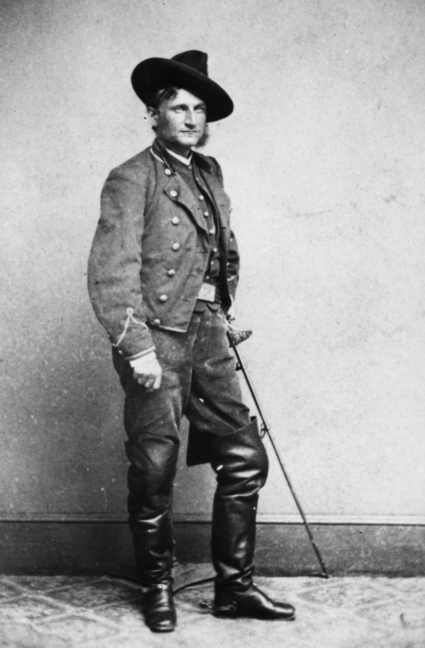 联盟骑兵将军Hugh Judson Kilpatrick，1860年代 作者 美国摄影师