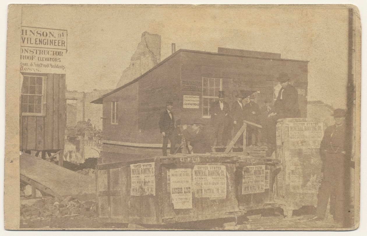 WD Kerfoot Block，1871 作者 美国摄影师