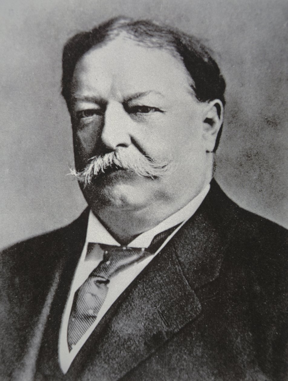 威廉 H. 塔夫脱（1857-1930）（黑白照片） 作者 美国摄影师