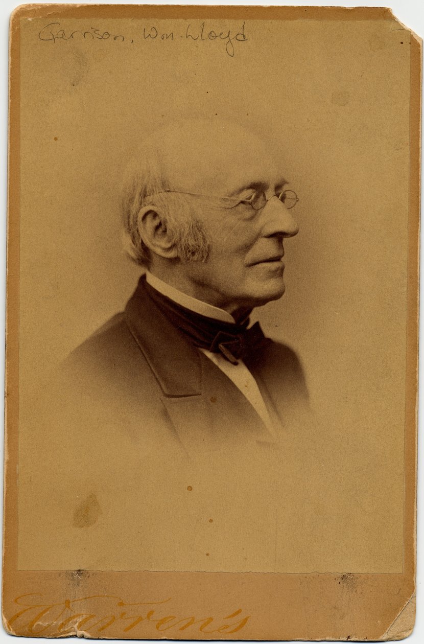 William Lloyd Garrison（1805-79），美国废奴主义者，摄影：George K Warren，波士顿（蛋白照片） 作者 美国摄影师