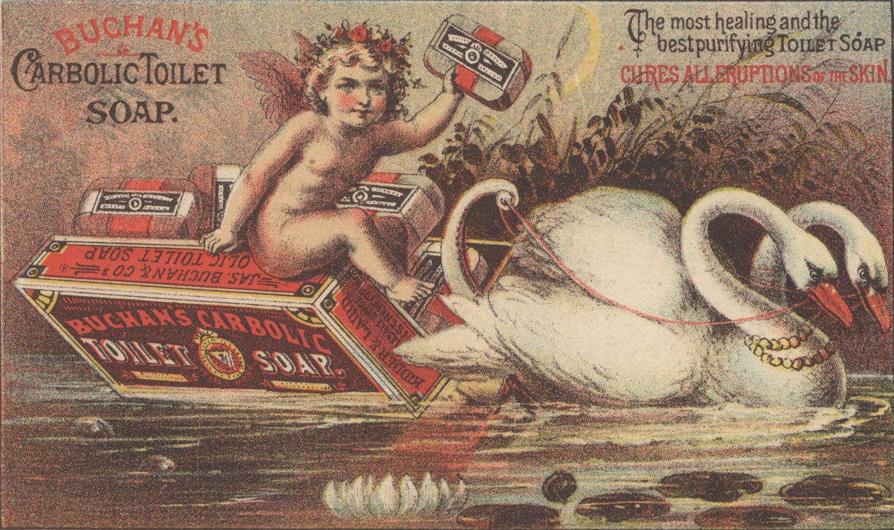 Buchan; s Carbolic Toilet Soap，1880年的广告 作者 美国学校