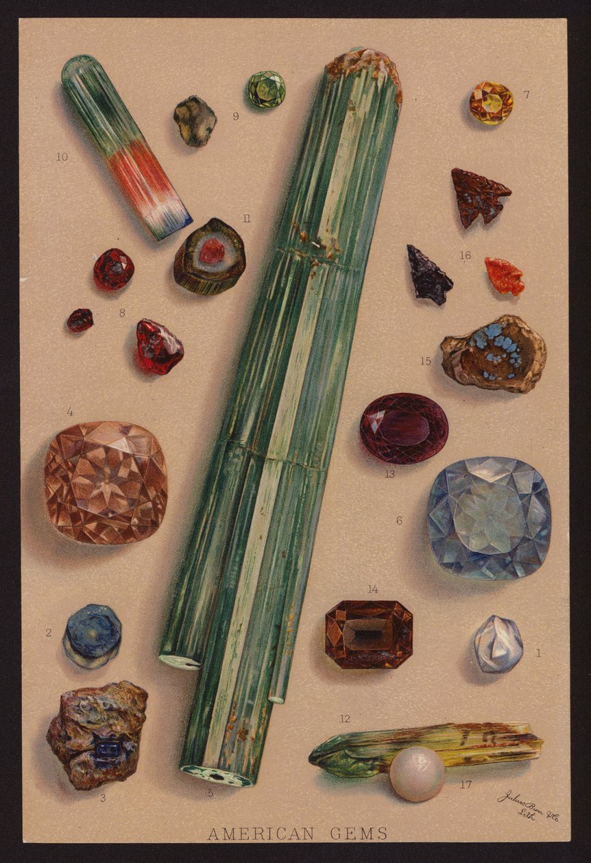 美国宝石（彩色石印） 作者 美国学校