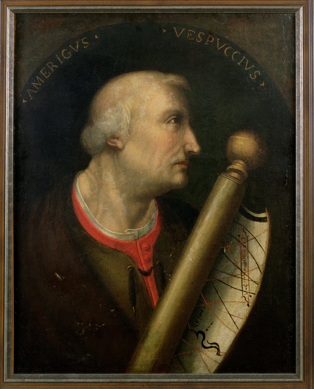 Amerigo Vespucci（1452-1512） 作者 美国学校