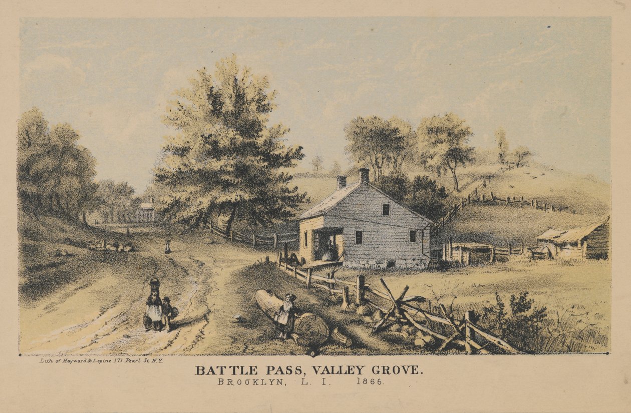 Battle Pass，Valley Grove，1866 作者 美国学校