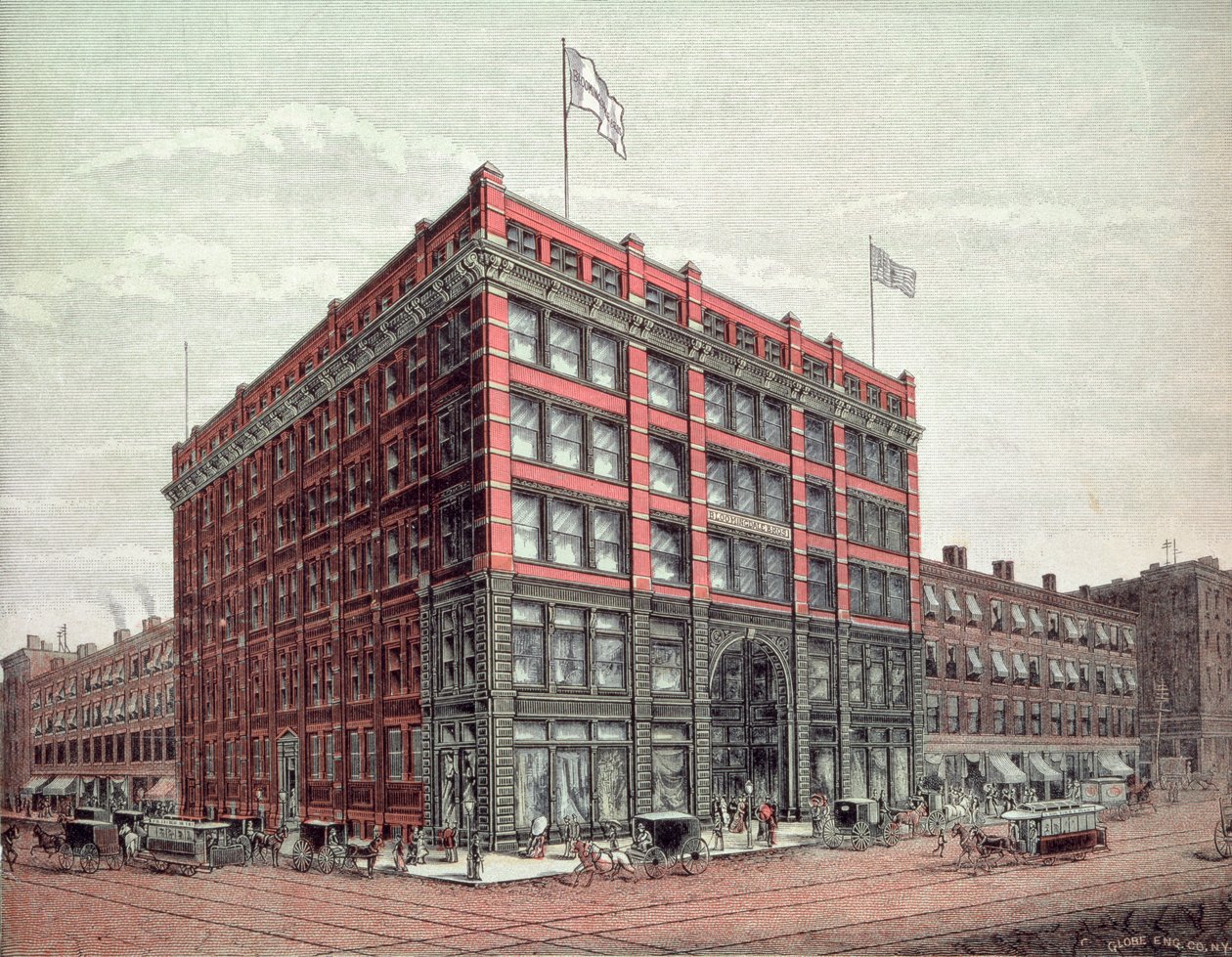 Bloomingdales纪念品，1886年 作者 美国学校